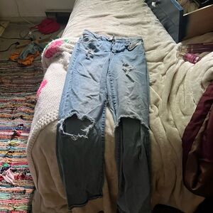 Rue21 Blue Straight Leg Jeans Classic Style